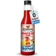 thumbnail image 1 of Syruvia Sugar-Free Snow Cone Syrup 12.7oz - Fruit Punch- 0 Calorie Syrup For Shaved Ice, Snow Cones, Slushies, Italian Soda, Popsicles. Keto Friendly, Kosher, Dairy Free, 1 of 7