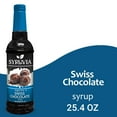 thumbnail image 1 of Syruvia Swiss Chocolate Sugar Free Coffee Syrup No-Calorie Coffee Sauce for Coffee, Lattes, Shakes, Smoothies, Desserts, 25.4 Fl. Oz, 1 of 7