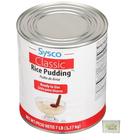 Sysco Classic Rice Pudding | Ready-To-Use | 112oz Can | Kosher
