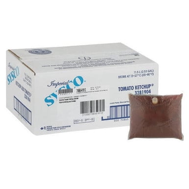 Sysco Imperial Ketchup Volume Pack 11.5L - 390.38 fl oz (24.4 lbs ...