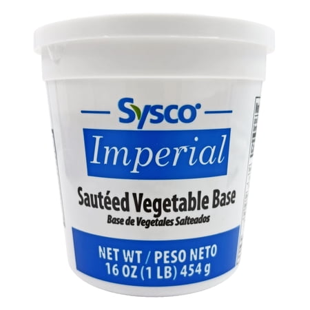 Sysco Imperial Sauteed Vegetable Base | Soup Stew Chowder Dinner | Gluten Free | 16 oz.
