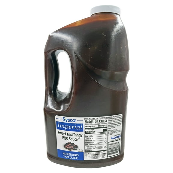 Sysco Imperial Sweet and Tangy BBQ Sauce | Kosher Barbecue | 1 Gallon