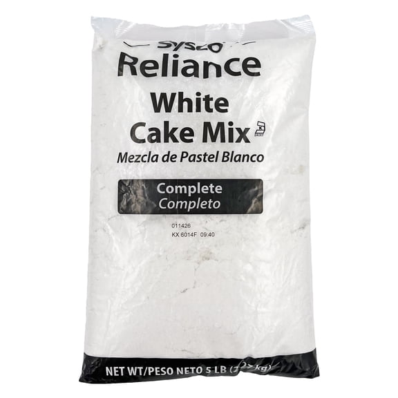 Sysco Reliance Complete White Cake Mix | Kosher | 5 lbs