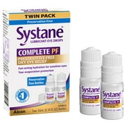 Systane Complete Lubricant Eye Drops 10ml, Twin Pack