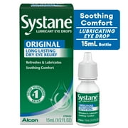 Systane Lubricant Eye Drops for Dry Eyes Symptoms, 15ml
