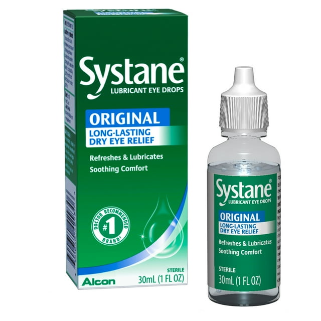 Systane Lubricant Long Lasting Eye Drops for Dry Eye Relief, 30 ml