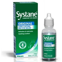 Systane Lubricant Long Lasting Liquid Eye Drops for Dry Eye Relief and Daily Use, 30 ml