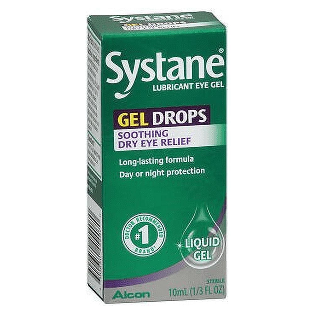 Systane Lucbricant Eye Gel Drops for Soothing Dry Eye Relief 10 ml