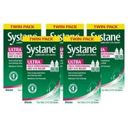 Systane Ultra Dry Eye Care Symptom Relief Eye Drops, Twin Pack - 5-Pack