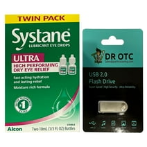 Systane Ultra High Performing Dry Eye Relief - BONUS. DR OTC USB USB 2.0 Flash Drive