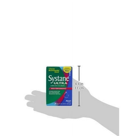 Systane Ultra Lubricant Eye Drops, Vials 24 each