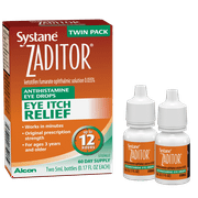 Systane Zaditor Antihistamine Eye Drops for Daily Eye Allergy Itch Relief for 3 Years and up - 10 ml