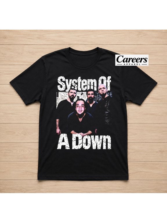 System 0f A D0wn T-Shirt - Music Lover T Shirt - Unisex Clothing - Graphic Music Tee - Concert Clothing - System 0f A D0wn Merch