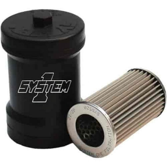 System 1 209-561B Tall Reusable Oil Filter 5-3/4" Tall Dual O-Ring 3" or 3-3/4"