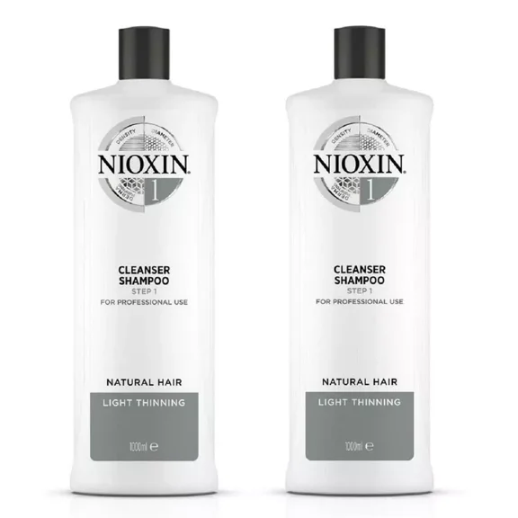 System 1 Cleanser Hair Thickening Shampoo 33.8 oz (2PACK) (New Packaging)