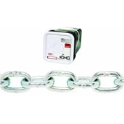 Cooper Hand Tools Proof Coil Chain - Zinc Finish - 3/8 In, 45 Ft   Residential Use, Standard Application