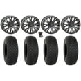 thumbnail image 1 of System 3 SB-4 14" Wheels Black (4+3) 30" DX440 Tires Polaris RZR XP 1000 / PRO XP / Ranger XP 900/1000, 1 of 4
