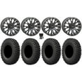thumbnail image 1 of System 3 SB-4 14" Wheels Black (4+3) 32" MotoCrusher Tires Polaris RZR XP 1000 / PRO XP / Ranger XP 900/1000, 1 of 4