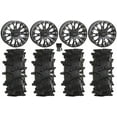 thumbnail image 1 of System 3 SB-4 14" Wheels Black (4+3) 32" Outlaw Max Tires Kawasaki Mule Pro FXT, 1 of 4