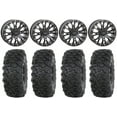 thumbnail image 1 of System 3 SB-4 14" Wheels Black (6+1) 32" Roctane T4 Tires Sportsman RZR Ranger, 1 of 4