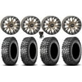 thumbnail image 1 of System 3 SB-4 14" Wheels Bronze (4+3) 27" Predator Tires Sportsman RZR Ranger, 1 of 5