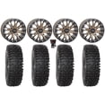 thumbnail image 1 of System 3 SB-4 14" Wheels Bronze (6+1) 27" RC500 Tires Can-Am Commander Maverick Renegade Outlander Defender, 1 of 4
