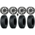thumbnail image 1 of System 3 SB-4 15" Wheels Bk (6+1/4+3) 30" Tenacity XNR 8ply Tires Can-Am Defender, 1 of 5
