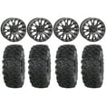 thumbnail image 1 of System 3 SB-4 15" Wheels Black (4+3) 30" Roctane T4 Tires Can-Am Maverick X3 / Honda Pioneer 1000 / Talon, 1 of 4