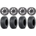 thumbnail image 1 of System 3 SB-4 15" Wheels Black (6+1) 32" Terra Hook Tires Polaris RZR XP 1000 / PRO XP / Ranger XP 900/1000, 1 of 4