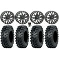 thumbnail image 1 of System 3 SB-4 15" Wheels Black (6+1/4+3) 30" MT911 Tires Honda Talon, 1 of 5
