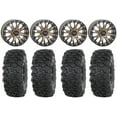 thumbnail image 1 of System 3 SB-4 15" Wheels Bronze (6+1) 30" Roctane T4 Tires Can-Am Maverick X3 / Honda Pioneer 1000 / Talon, 1 of 4