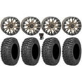 thumbnail image 1 of System 3 SB-4 15" Wheels Bronze (6+1) 35" Trail Saw 2.0 Tires Can-Am Maverick X3 / Honda Pioneer 1000 / Talon, 1 of 4