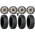 thumbnail image 1 of System 3 SB-4 15" Wheels Bronze (6+1) 35" Versa Cross V3 Tires Polaris RZR XP 1000 / PRO XP / Ranger XP 900/1000, 1 of 4
