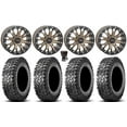 thumbnail image 1 of System 3 SB-4 15" Wheels Bronze (6+1/4+3) 34" Predator Tires Can-Am Defender, 1 of 5