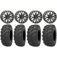 thumbnail image 1 of System 3 SB-4 Black (4+3) 14" Wheels 26" Bear Claw EVO Tires Polaris RZR XP 1000 / PRO XP / Ranger XP 900/1000, 1 of 4
