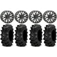 thumbnail image 1 of System 3 SB-4 Black (4+3) 14" Wheels 27" Cryptid Tires Sportsman RZR Ranger, 1 of 4