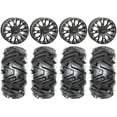 thumbnail image 1 of System 3 SB-4 Black (4+3) 14" Wheels 28" Moto MTC Tires Polaris RZR XP 1000 / PRO XP / Ranger XP 900/1000, 1 of 4