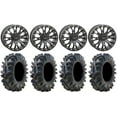thumbnail image 1 of System 3 SB-4 Black (4+3) 14" Wheels 32" Terminator Tires Can-Am Commander Maverick Renegade Outlander Defender, 1 of 4