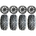 thumbnail image 1 of System 3 SB-4 Black (4+3) 15" Wheels 31" MotoClaw Tires Can-Am Commander Maverick Renegade Outlander Defender, 1 of 4