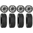 thumbnail image 1 of System 3 SB-4 Black (4+3) 15" Wheels 32" XT400 Tires Sportsman RZR Ranger, 1 of 4