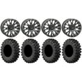 thumbnail image 1 of System 3 SB-4 Black (6+1) 14" Wheels 30" MotoRavage XL Tires Can-Am Maverick X3 / Honda Pioneer 1000 / Talon, 1 of 4