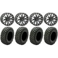 thumbnail image 1 of System 3 SB-4 Black (6+1) 15" Wheels 28" Crawler XG Tires Sportsman RZR Ranger, 1 of 4
