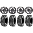 thumbnail image 1 of System 3 SB-4 Black (6+1) 15" Wheels 30" Rampage Tires Sportsman RZR Ranger, 1 of 4