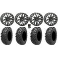 thumbnail image 1 of System 3 SB-4 Black (6+1) 15" Wheels 32" Rampage Fury Tires Polaris RZR XP 1000 / PRO XP / Ranger XP 900/1000, 1 of 4