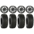 thumbnail image 1 of System 3 SB-4 Black (6+1) 15" Wheels 32" XC450 Tires Polaris RZR XP 1000 / PRO XP / Ranger XP 900/1000, 1 of 4