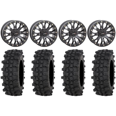 System 3 SB-4 Black (6+1/4+3) 14" Wheels 30" ACP Tires Honda Talon