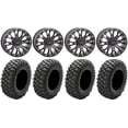 thumbnail image 1 of System 3 SB-4 Black (6+1/4+3) 14" Wheels 30" Crawler XG Tires Can-Am Defender, 1 of 5