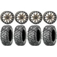 thumbnail image 1 of System 3 SB-4 Br (4+3) 14" Wheels 27" BigHorn 2.0 Tires Kawasaki Mule Pro FXT, 1 of 5