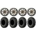 thumbnail image 1 of System 3 SB-4 Br (4+3) 14" Wheels 30" MotoRavage XL Tires Kawasaki Mule Pro FXT, 1 of 4