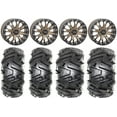 thumbnail image 1 of System 3 SB-4 Bronze (4+3) 14" Wheels 26" Moto MTC Tires Sportsman RZR Ranger, 1 of 4